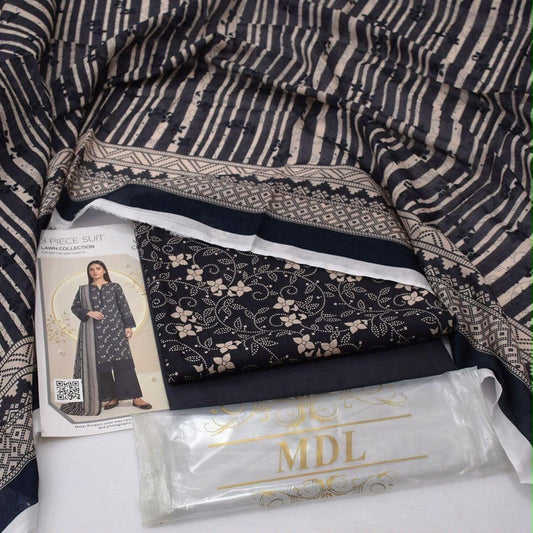 MDL Lawn 3-Piece Digital Printed