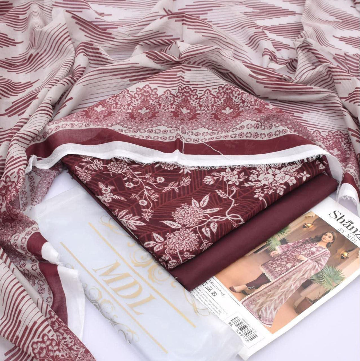 MDL Lawn 3-Piece Digital Printed