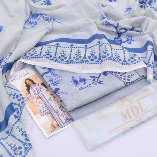 MDL Lawn 3-Piece Digital Printed