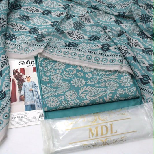 MDL Lawn 3-Piece Digital Printed